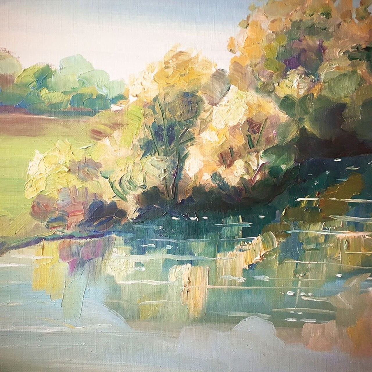 Along the River Poster Print by Boho Hue Studio Boho Hue Studio - Item # VARPDXBHSSQ030A1